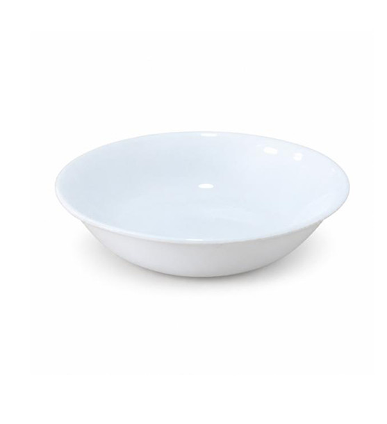White Shallow Serving Bowl